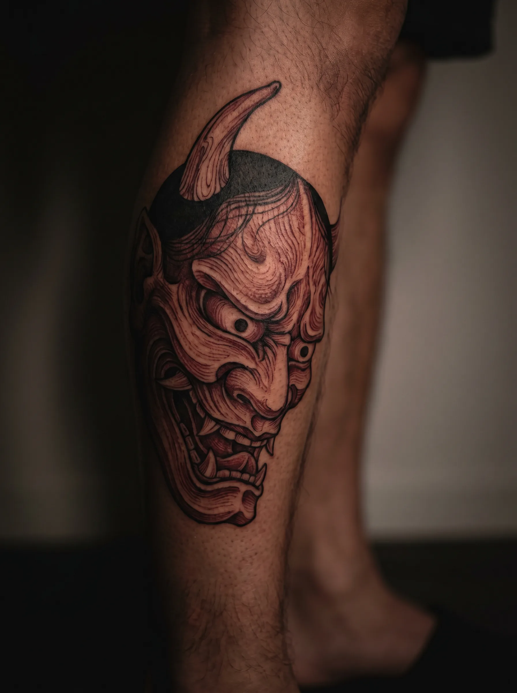 Hannya — Mask tattoo